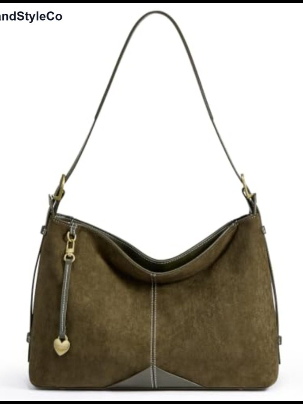 Hobo Bag Handbag Tote Zipper Adjustable Shoulder Strap Medium Large